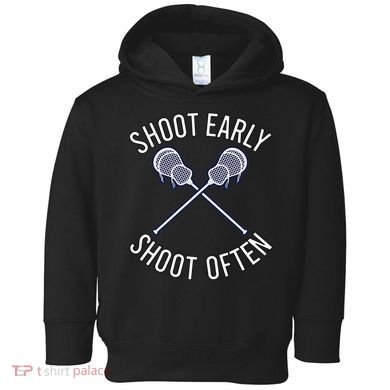 Lax Lacrosse Long Sleeve Toddler Hoodie