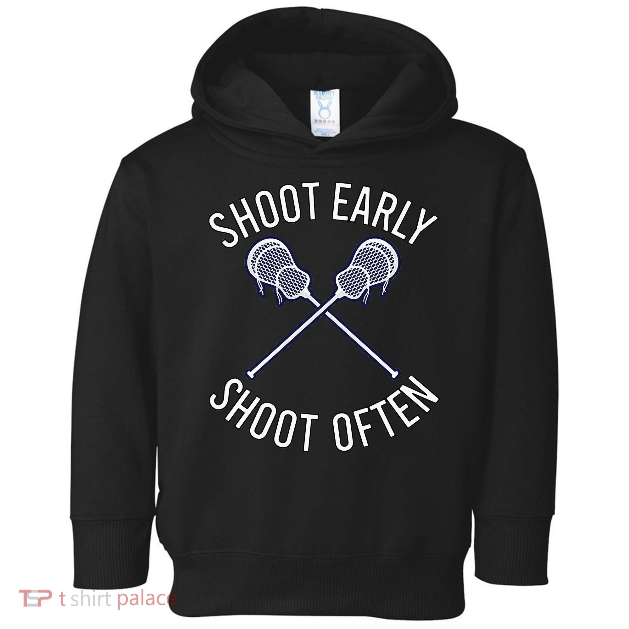 Lax Lacrosse Long Sleeve Toddler Hoodie