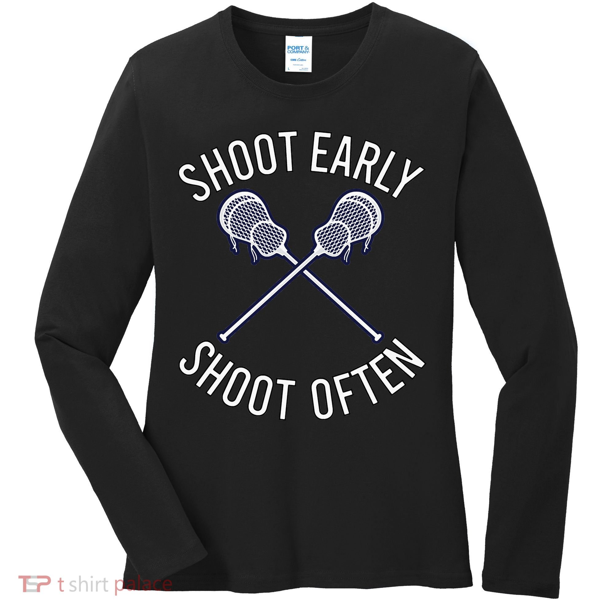 Lax Lacrosse Long Sleeve Women's Long Sleeve Shirt