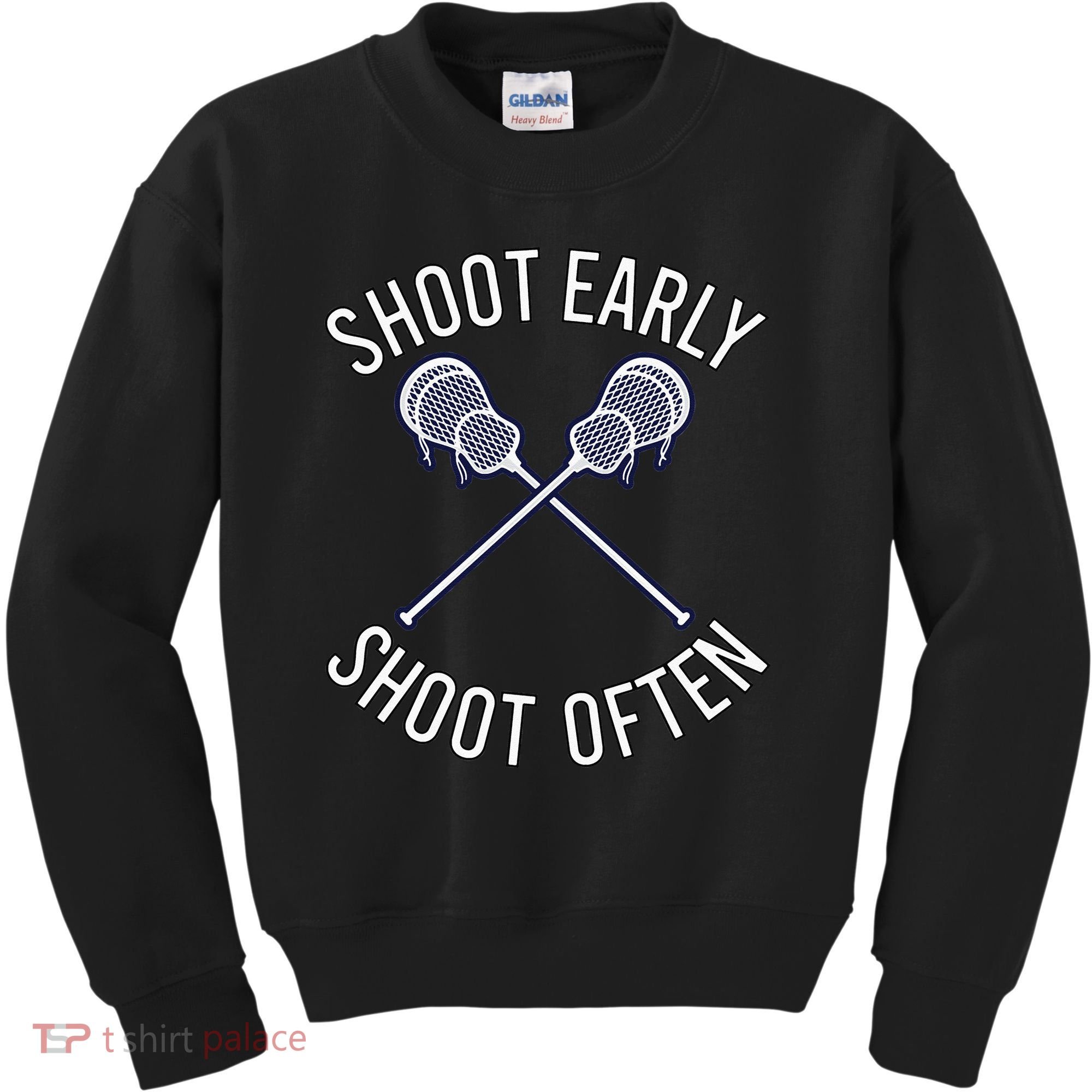 Lax Lacrosse Long Sleeve Kids Sweatshirt