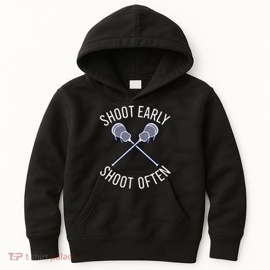 Lax Lacrosse Long Sleeve Kids Hoodie