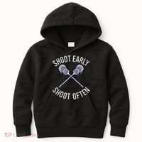 Lax Lacrosse Long Sleeve Kids Hoodie thumb 0
