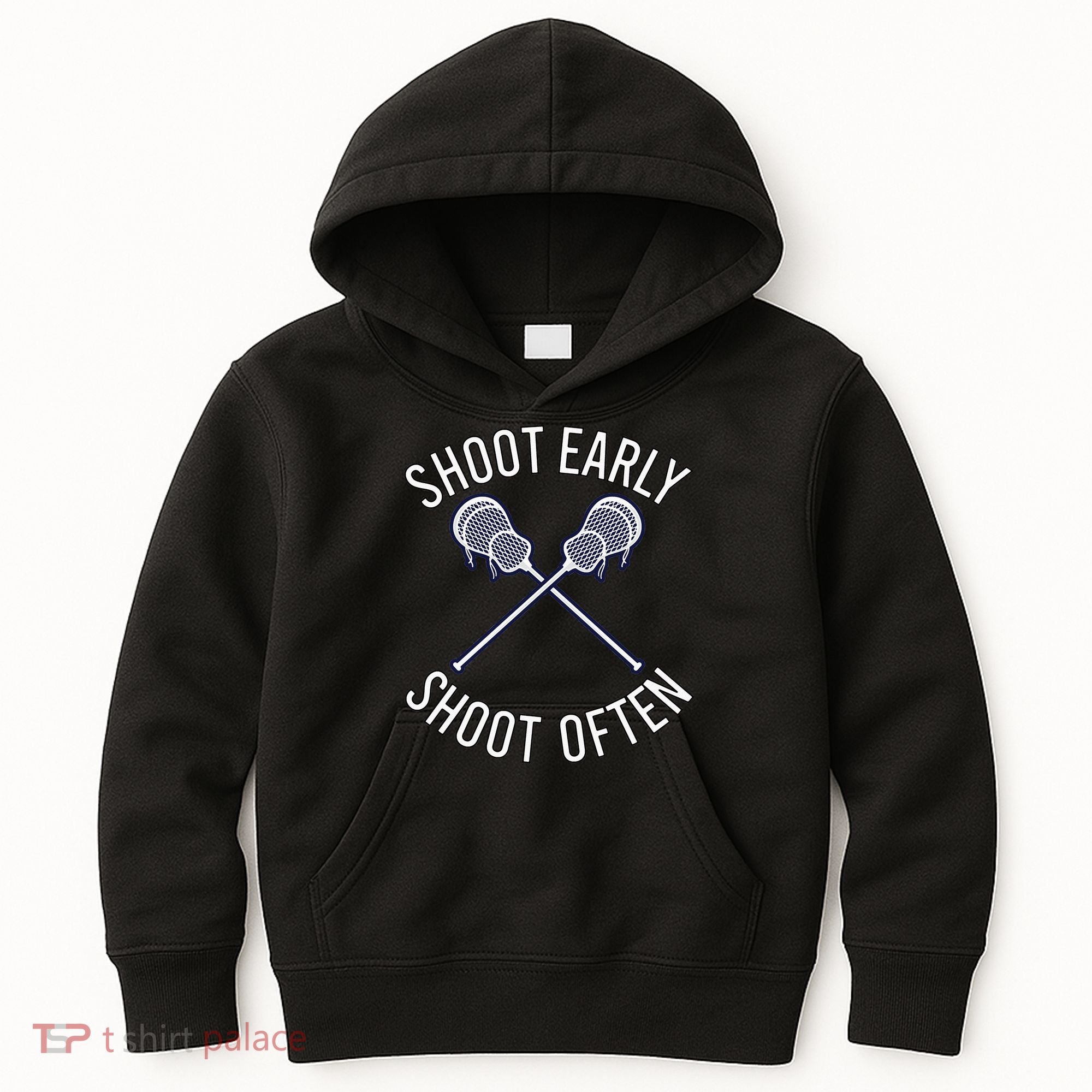Lax Lacrosse Long Sleeve Kids Hoodie