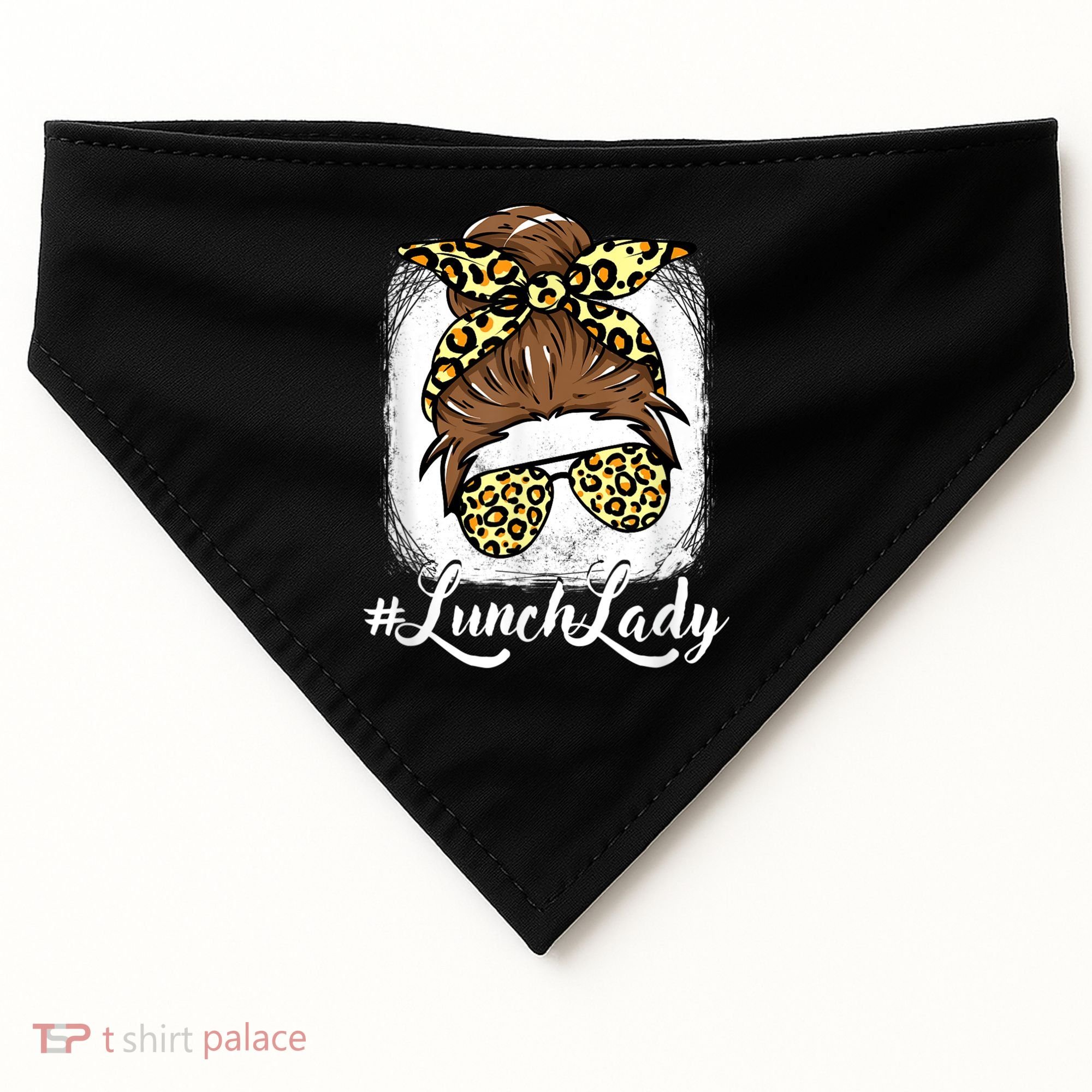 Lunch Lady Lunch Ladies Women USA-Made Doggie Bandana