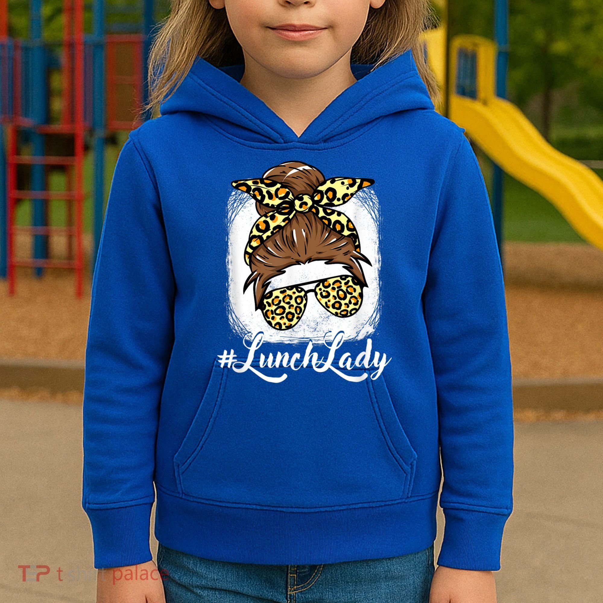 Lunch Lady Lunch Ladies Women Kids Hoodie