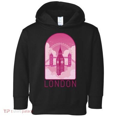 London Landmark Toddler Hoodie