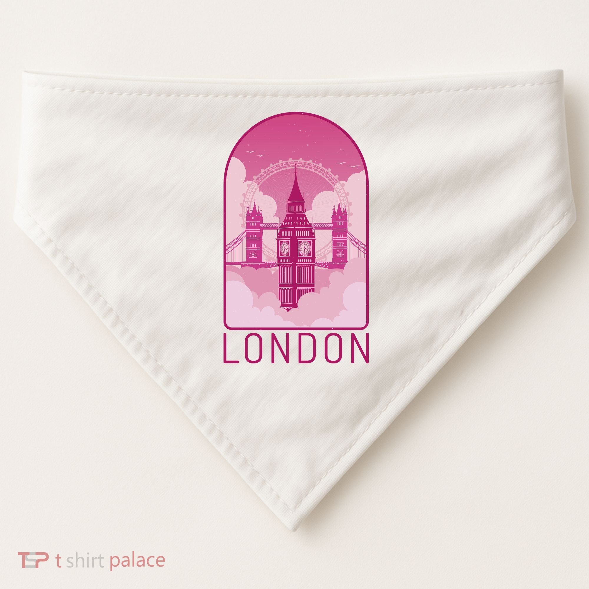 London Landmark USA-Made Doggie Bandana