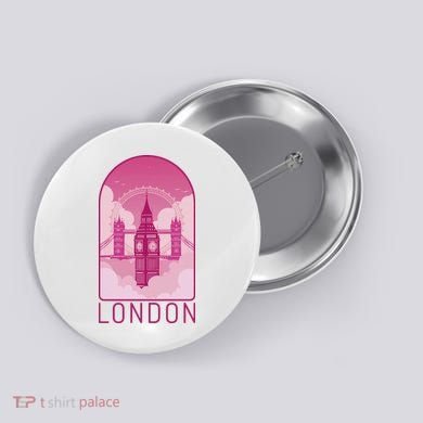 London Landmark Button