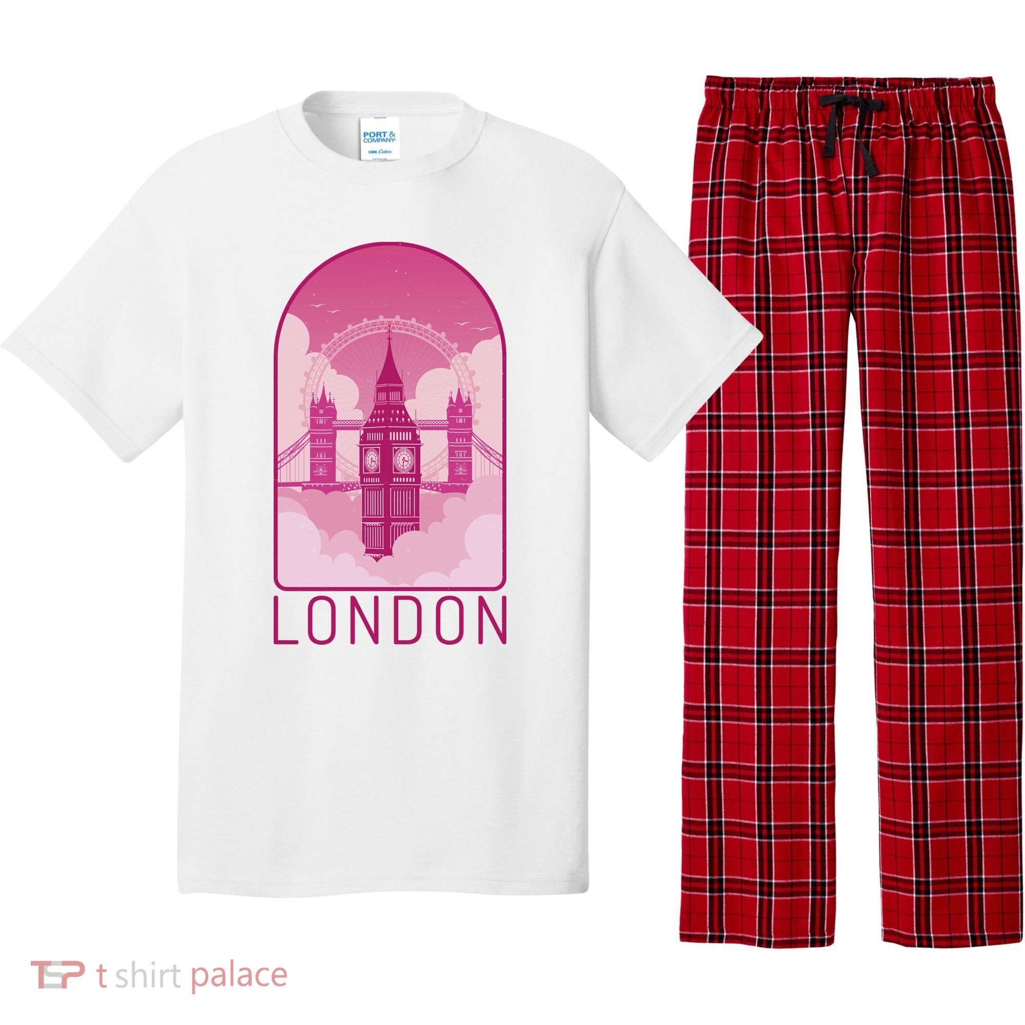 London Landmark Pajama Set