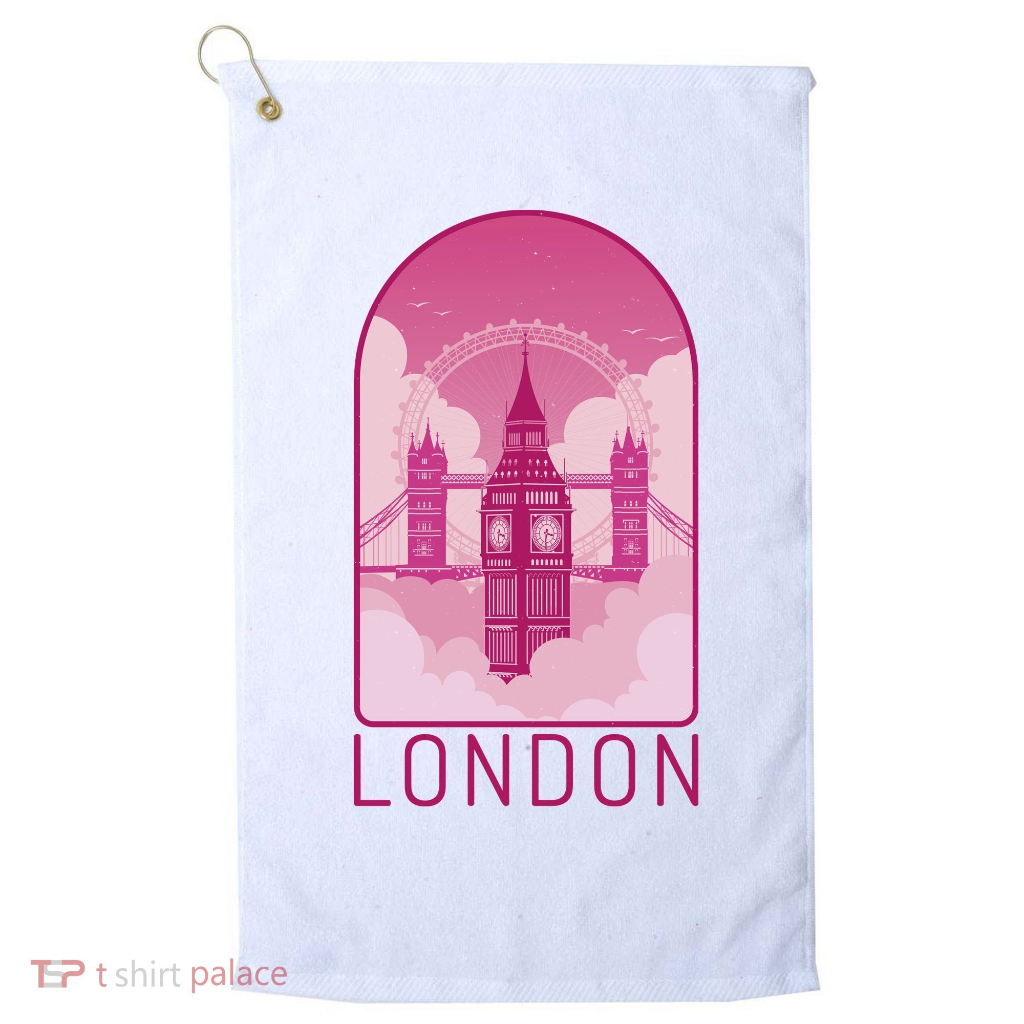 London Landmark Golf Towel