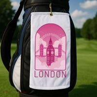 London Landmark Golf Towel thumb 2