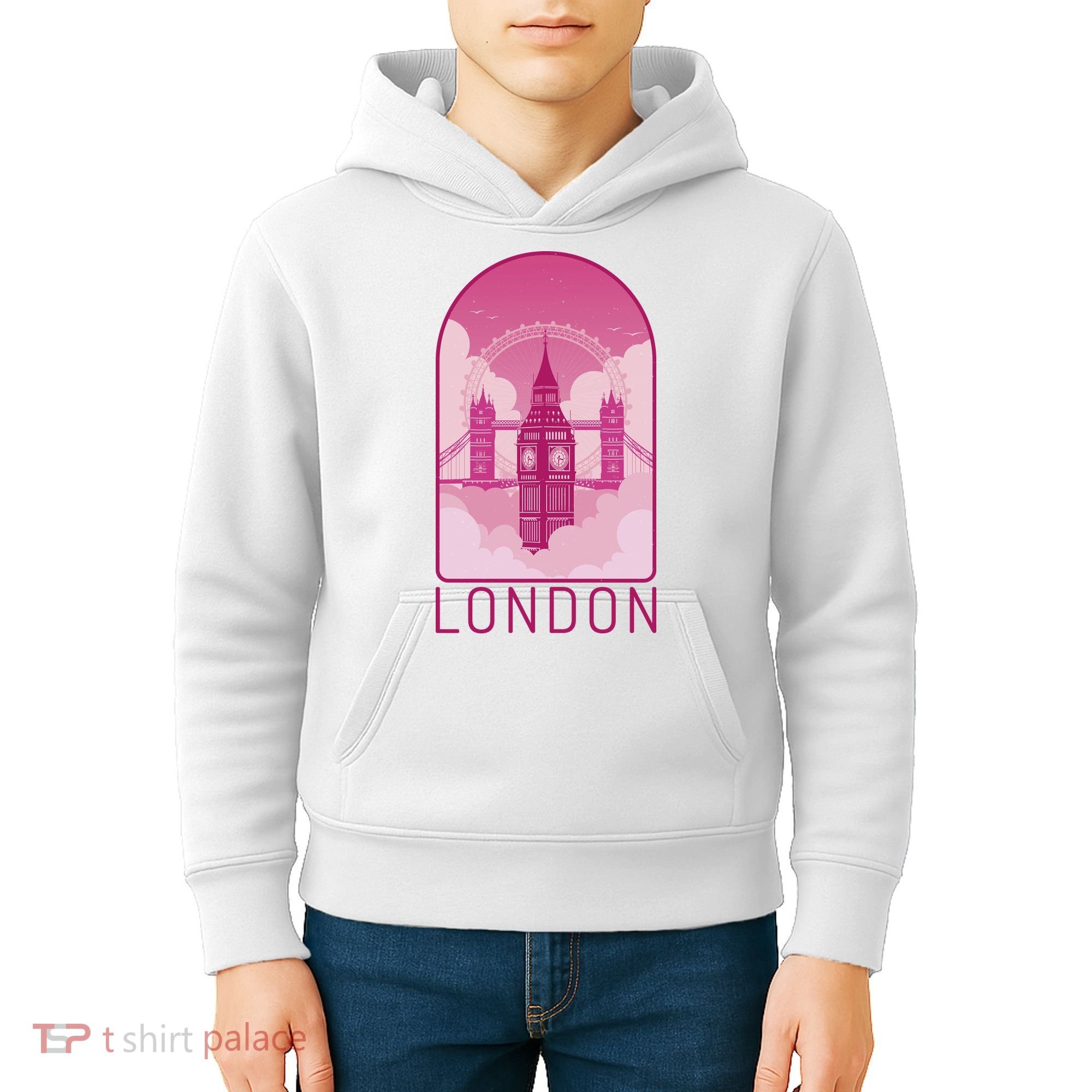 London Landmark Kids Hoodie