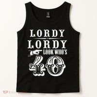 Lordy, Lordy Look Who's 40 Years Old Funny 40th Birthday Tank Top thumb 2
