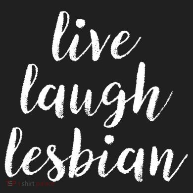 Live Laugh Lesbian 11oz C Handle Ceramic Mug