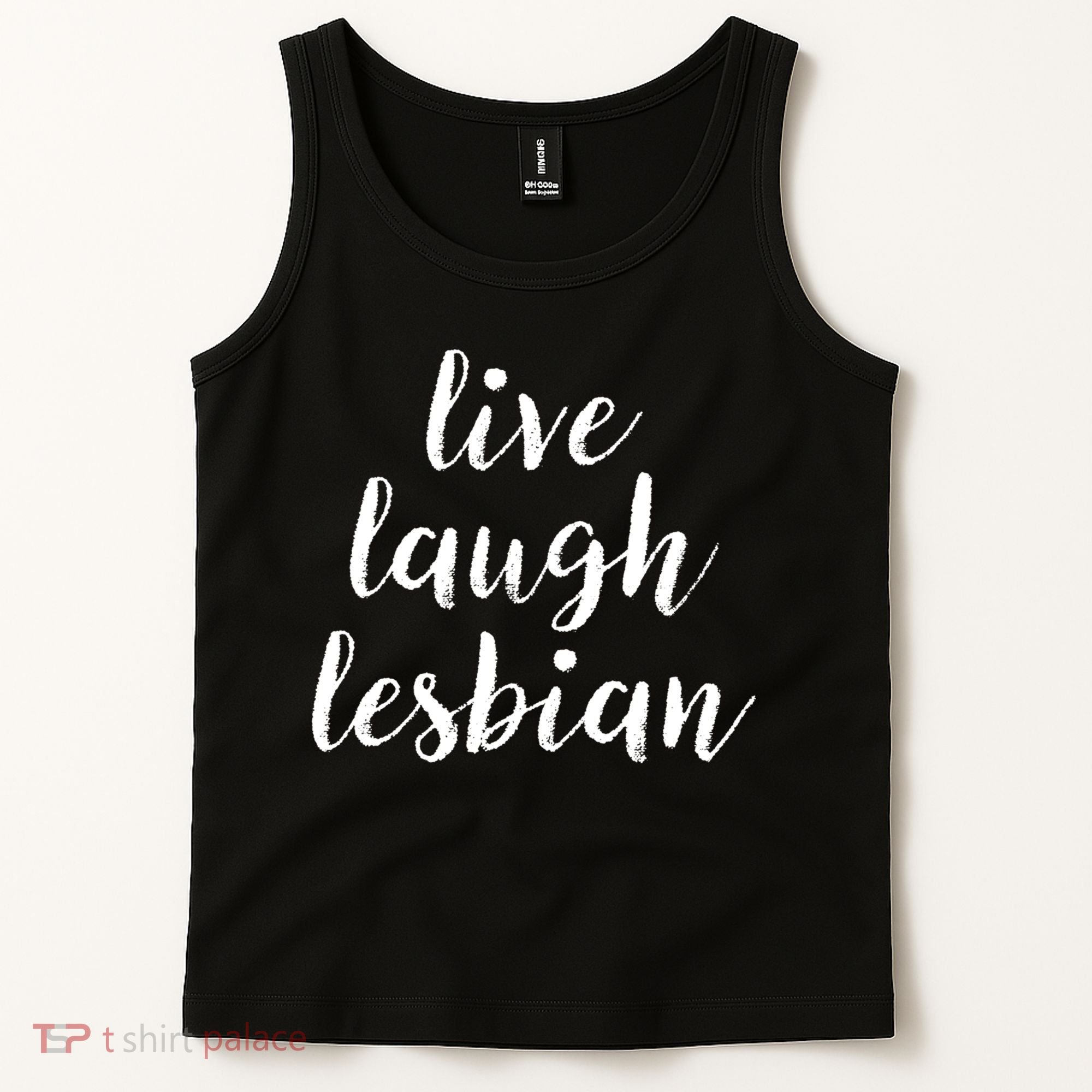 Live Laugh Lesbian Tank Top