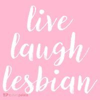 Live Laugh Lesbian Doggie Tank thumb 4