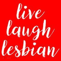 Live Laugh Lesbian Santa Hat thumb 1