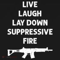 Live Laugh Lay Down Suppressive Fire Shirt Best Gift For Gun Lovers Tote Bag thumb 4