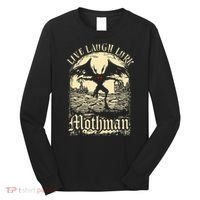 Live. Laugh. Lurk Mothman Long Sleeve Shirt thumb 0