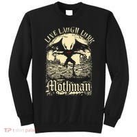 Live. Laugh. Lurk Mothman Sweatshirt thumb 0