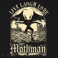 Live. Laugh. Lurk Mothman Pajama Set thumb 2