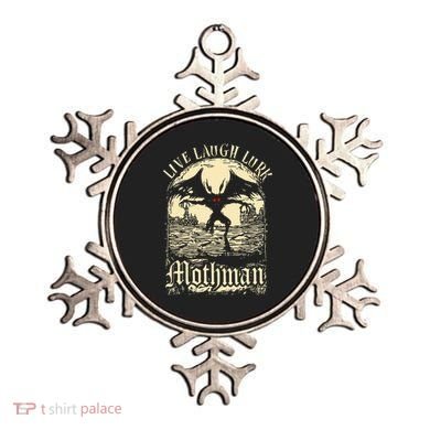 Live. Laugh. Lurk Mothman Ornament