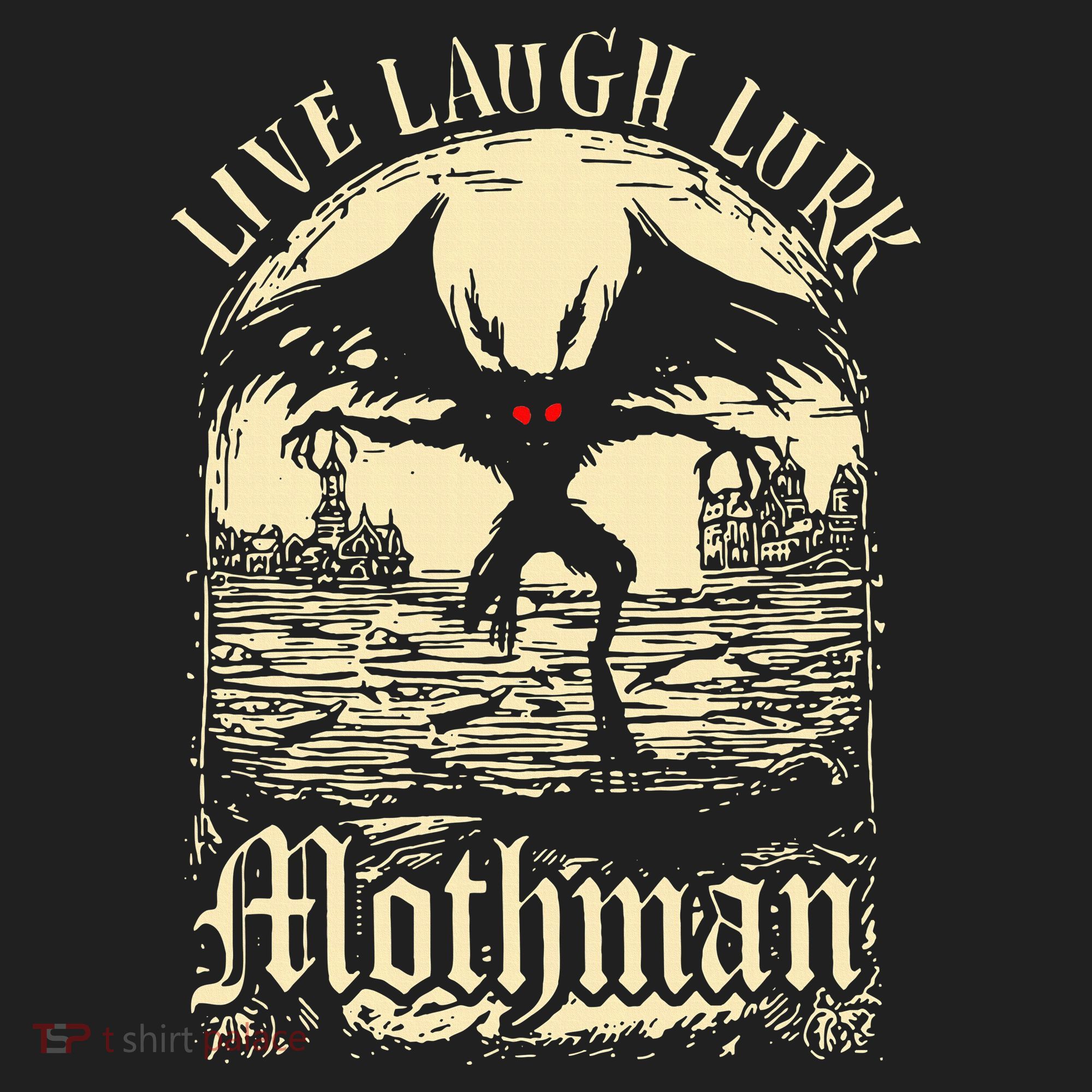 Live. Laugh. Lurk Mothman Hat
