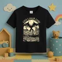 Live. Laugh. Lurk Mothman Toddler T-Shirt thumb 3