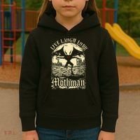 Live. Laugh. Lurk Mothman Kids Hoodie thumb 3