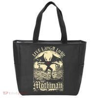 Live. Laugh. Lurk Mothman Tote Bag thumb 0