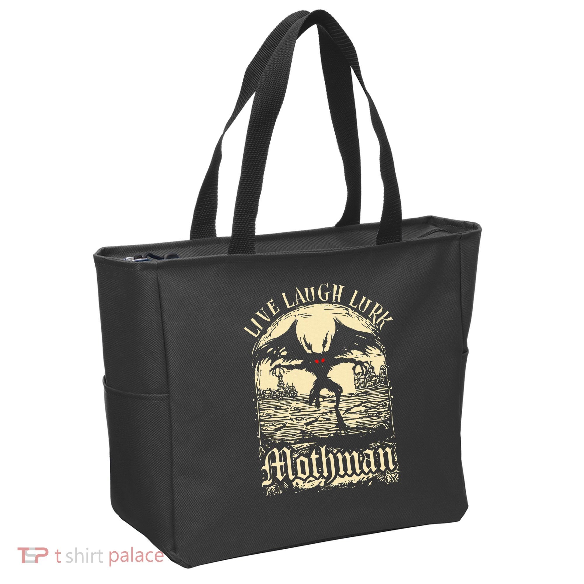Live. Laugh. Lurk Mothman Tote Bag