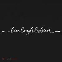 Live Laugh Lesbian Pride Tee Pride Adult Women's Hoodie thumb 2