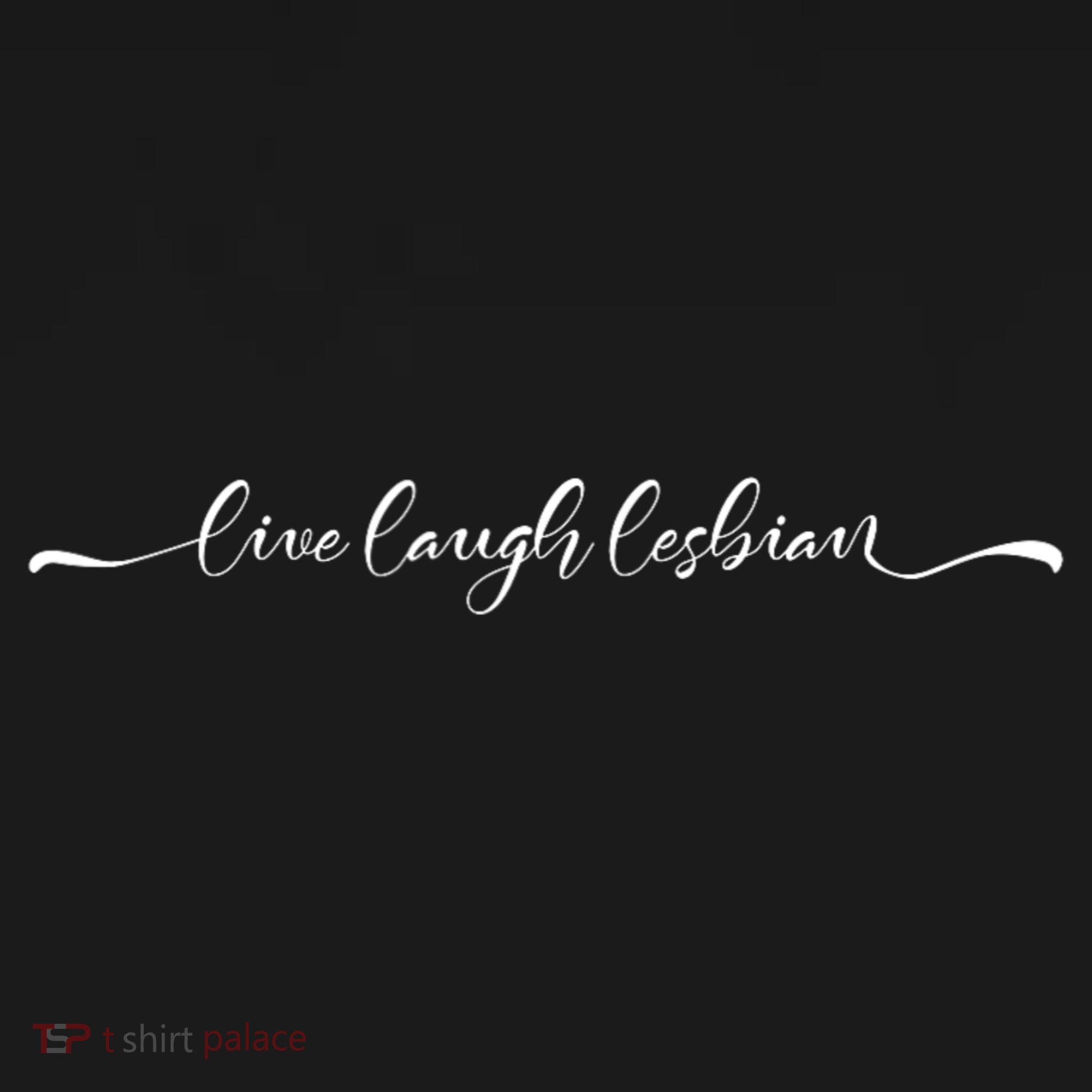 Live Laugh Lesbian Pride Tee Pride Adult Women's Tank Top
