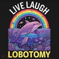 Live Laugh Lobotomy T-Shirt thumb 7