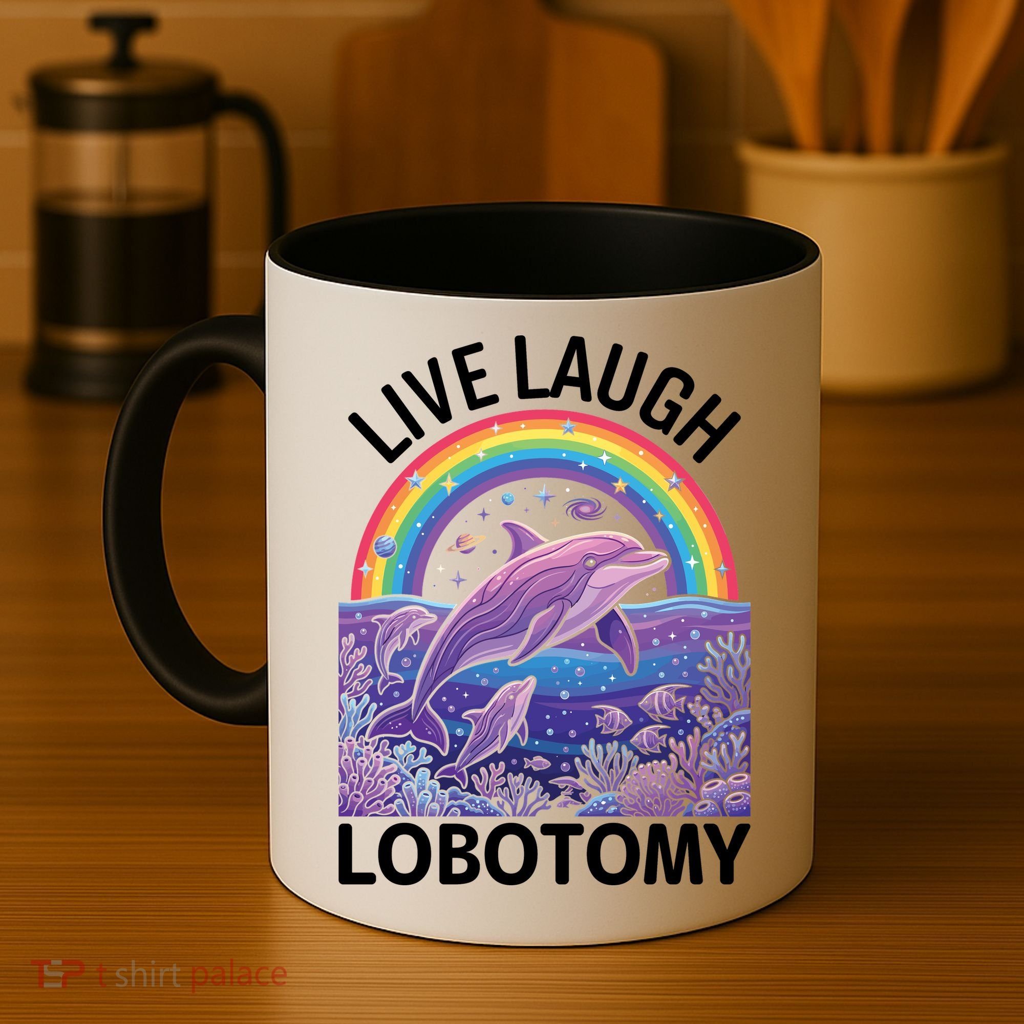 Live Laugh Lobotomy Coffee Mug