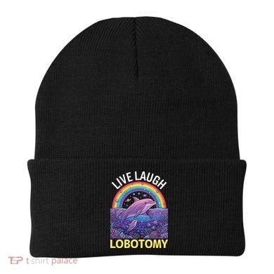 Live Laugh Lobotomy Beanie