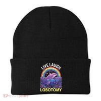 Live Laugh Lobotomy Beanie thumb 0