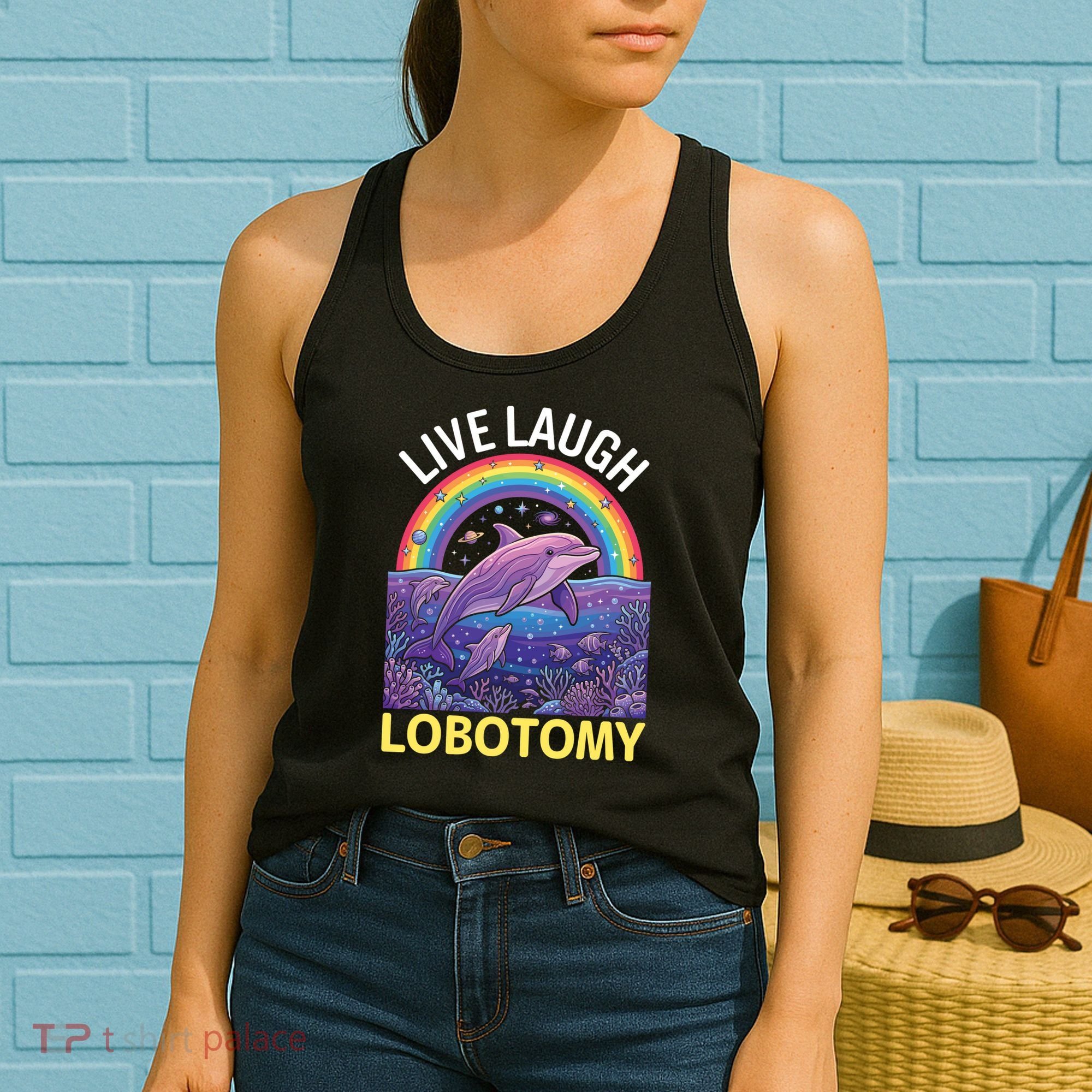 Live Laugh Lobotomy Women's Tank Top