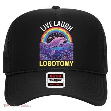 Live Laugh Lobotomy Hat