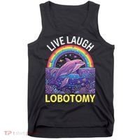 Live Laugh Lobotomy Tank Top thumb 0