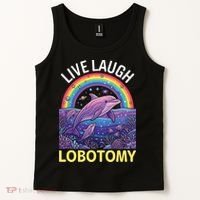 Live Laugh Lobotomy Tank Top thumb 2