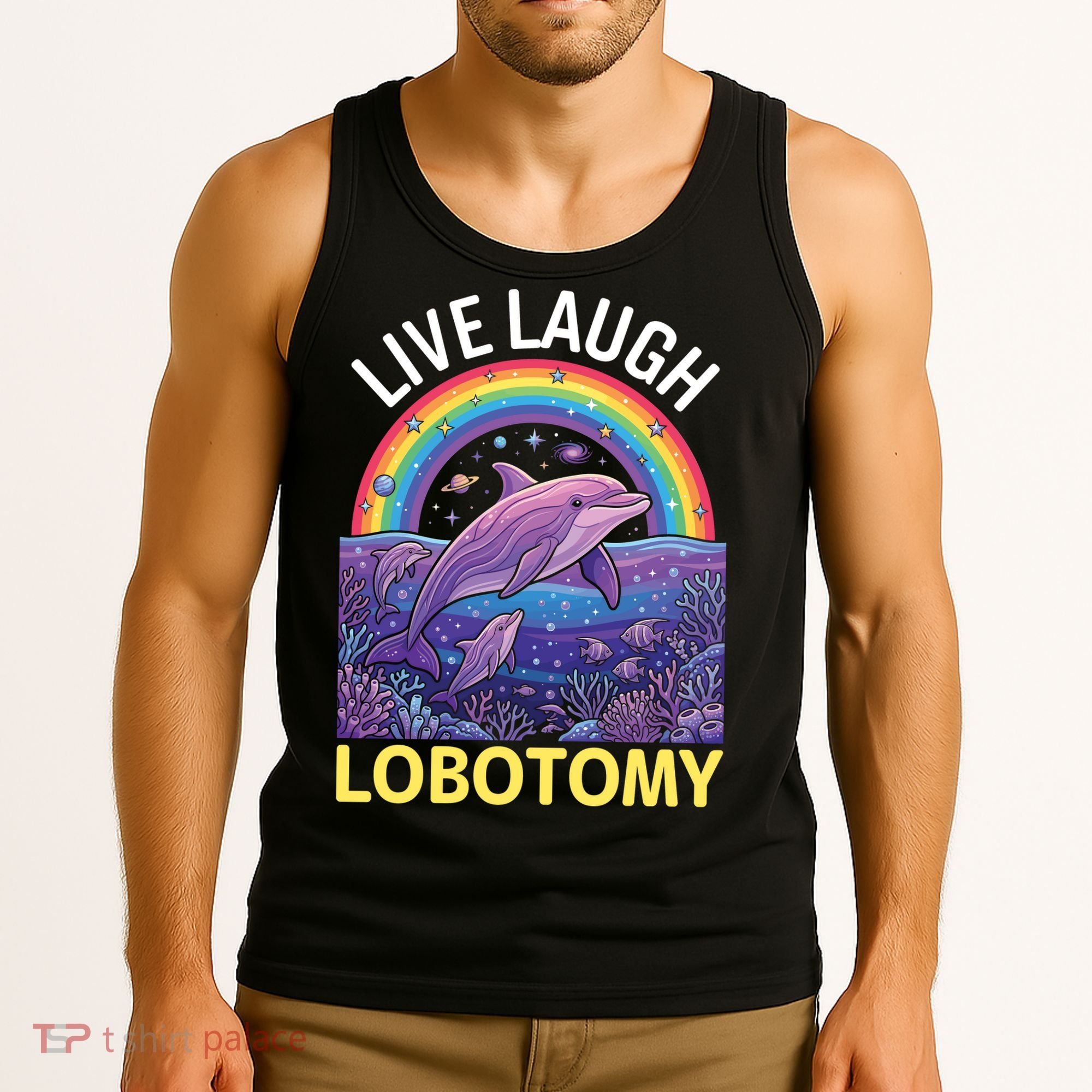 Live Laugh Lobotomy Tank Top