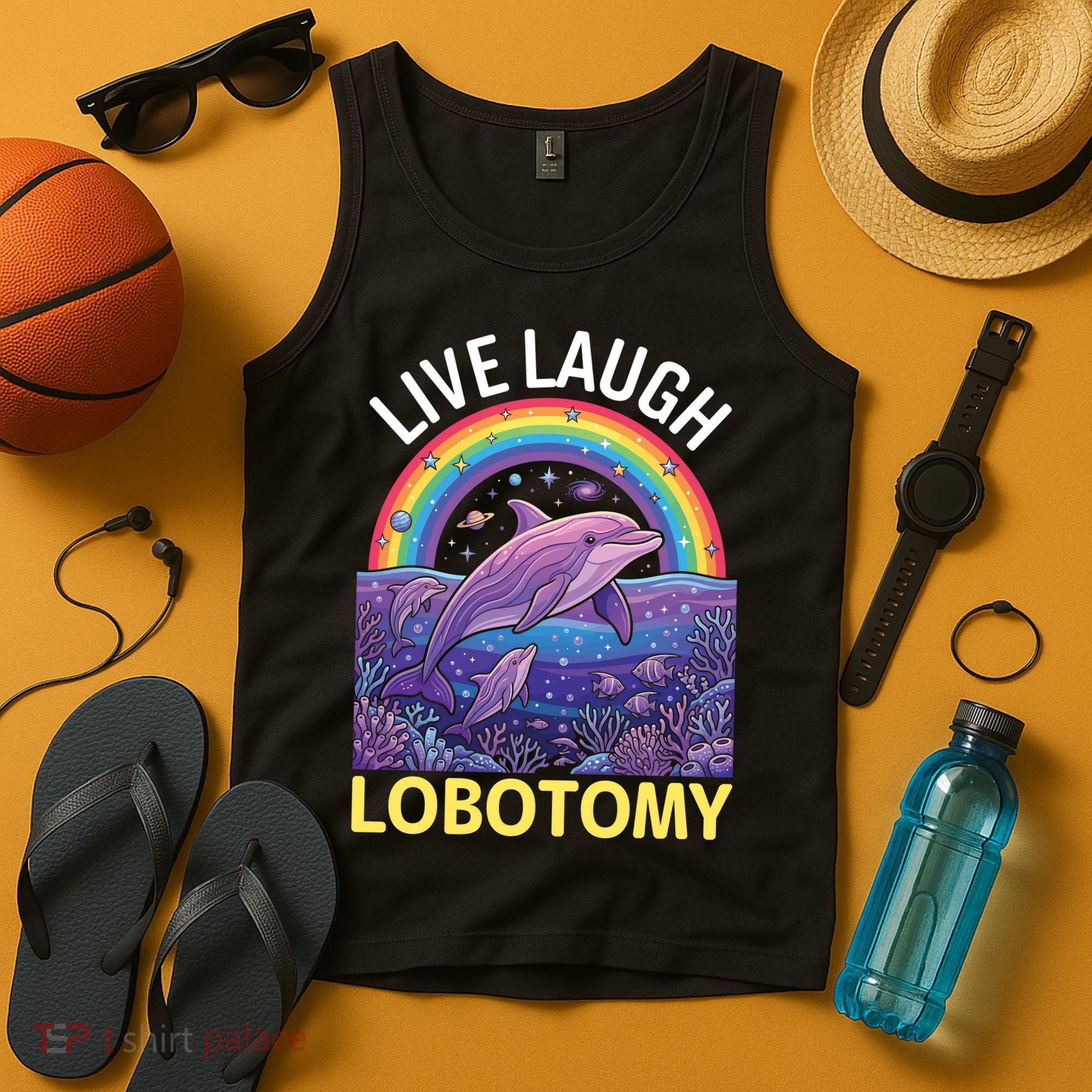 Live Laugh Lobotomy Tank Top