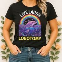 Live Laugh Lobotomy Women's T-Shirt thumb 2