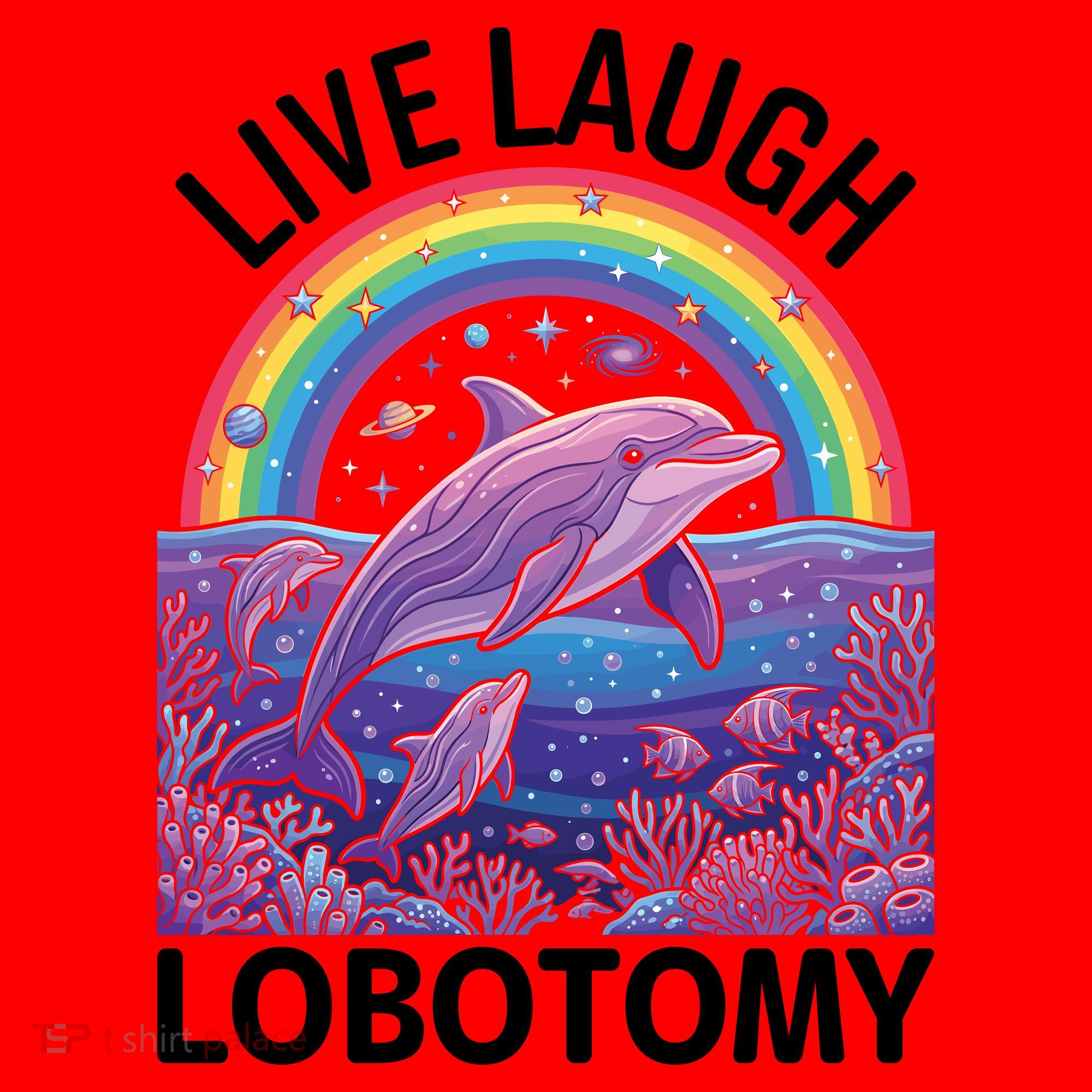 Live Laugh Lobotomy Santa Hat