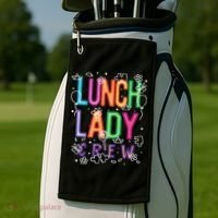 Lunch Lady Golf Towel thumb 2
