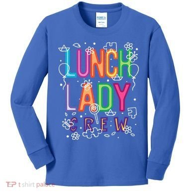 Lunch Lady Kids Long Sleeve Shirt