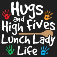 Lunch Lady Life Cafeteria Worker Costume - Lunch Lady Women's Sweatshirt thumb 2