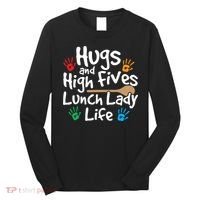 Lunch Lady Life Cafeteria Worker Costume - Lunch Lady Long Sleeve Shirt thumb 0
