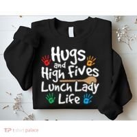 Lunch Lady Life Cafeteria Worker Costume - Lunch Lady Sweatshirt thumb 2